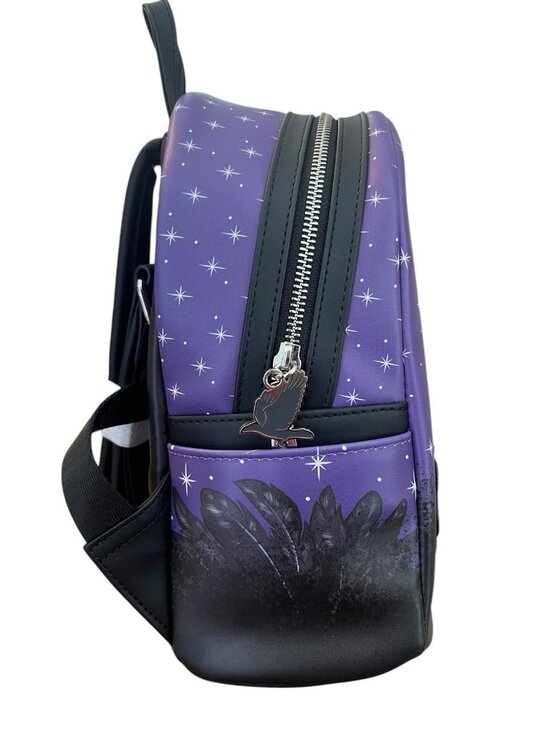 Loungefly Edgar Allen Poe Portrait Mini Backpack Nevermore Raven Bag BAM NWT main image 4